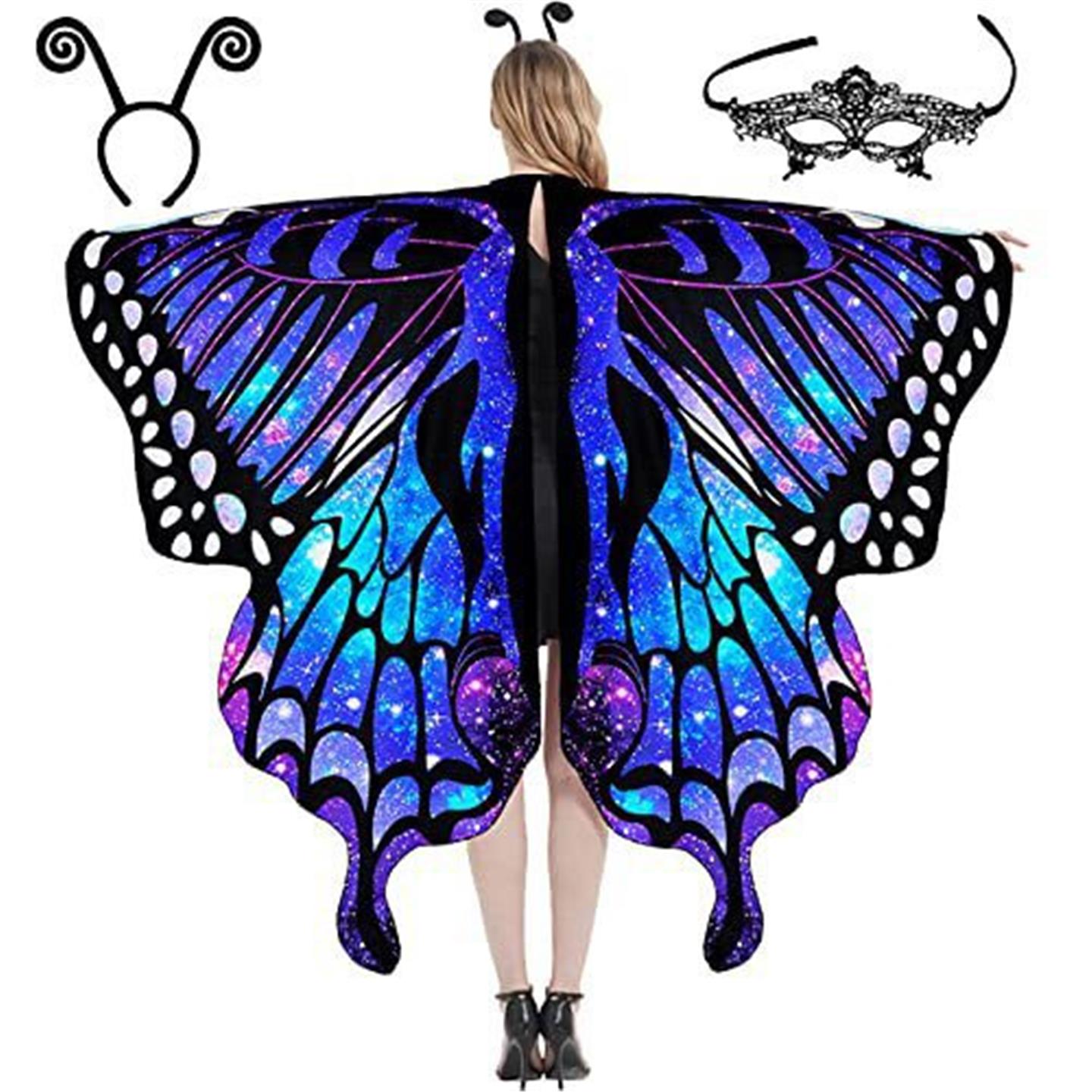 Ethnic Wear Fashion Brand - Halloween Gradient Cape Costume Women's Ethnic