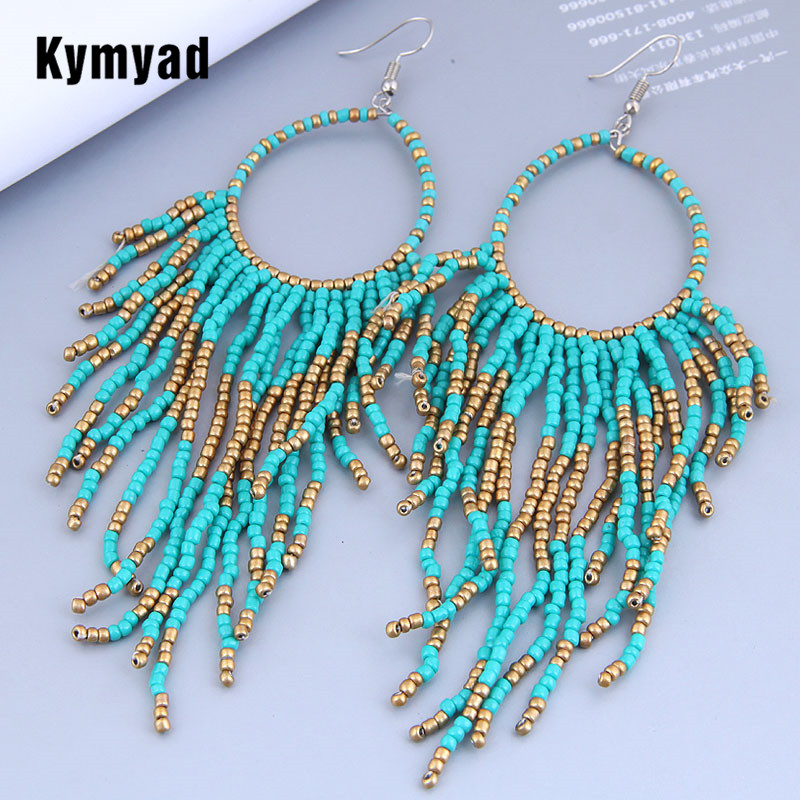 Ethnic Fashion Trends 2025 - Kymyad Earrings 2025 Trend New Long