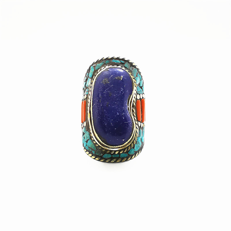 Ethnic Fashion Com - Tibetan Big Rings for Man White