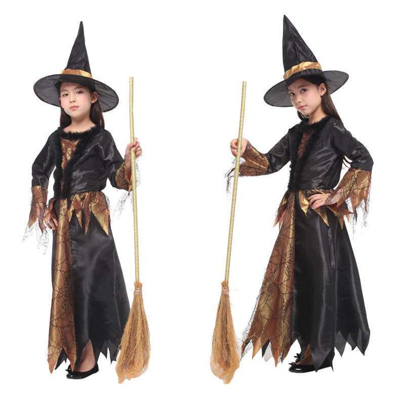 Ethnic Wear Fashion Brand - Halloween Witch Wizard Costume Cosplay Girls'