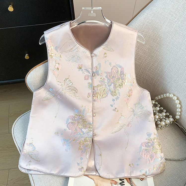 Ethnic Fashion Trends 2025 - New Chinese Style National Trend Vest