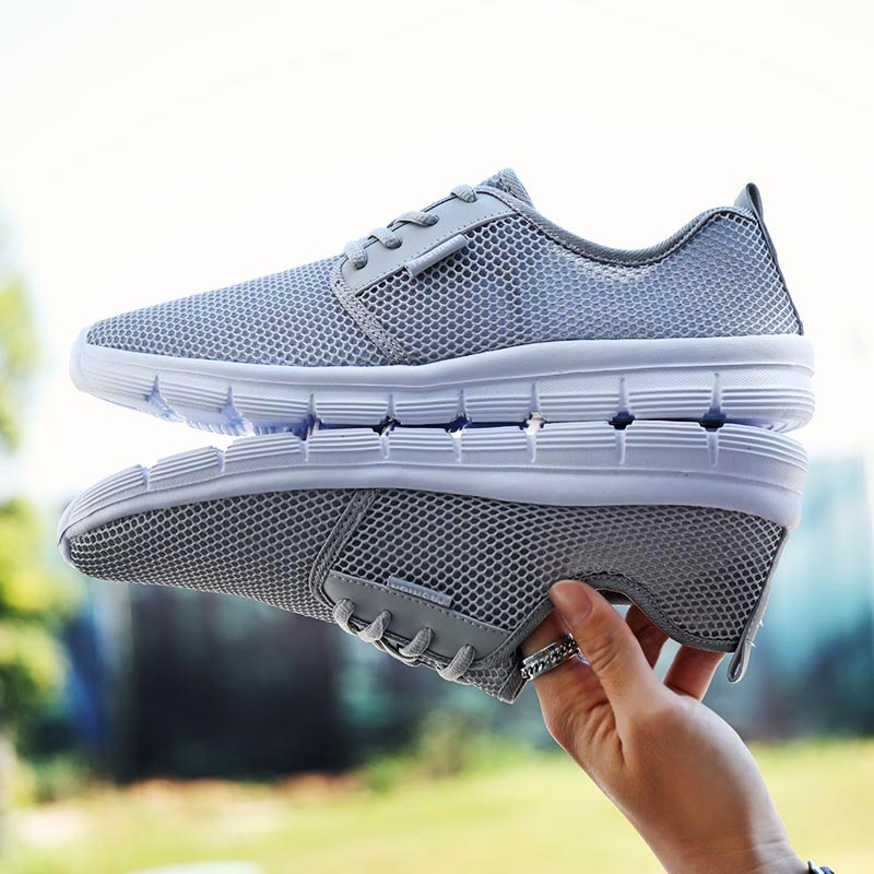 Ethnic Fashion Online Shopping - Big Size Summer Breathe Mens Sneakers
