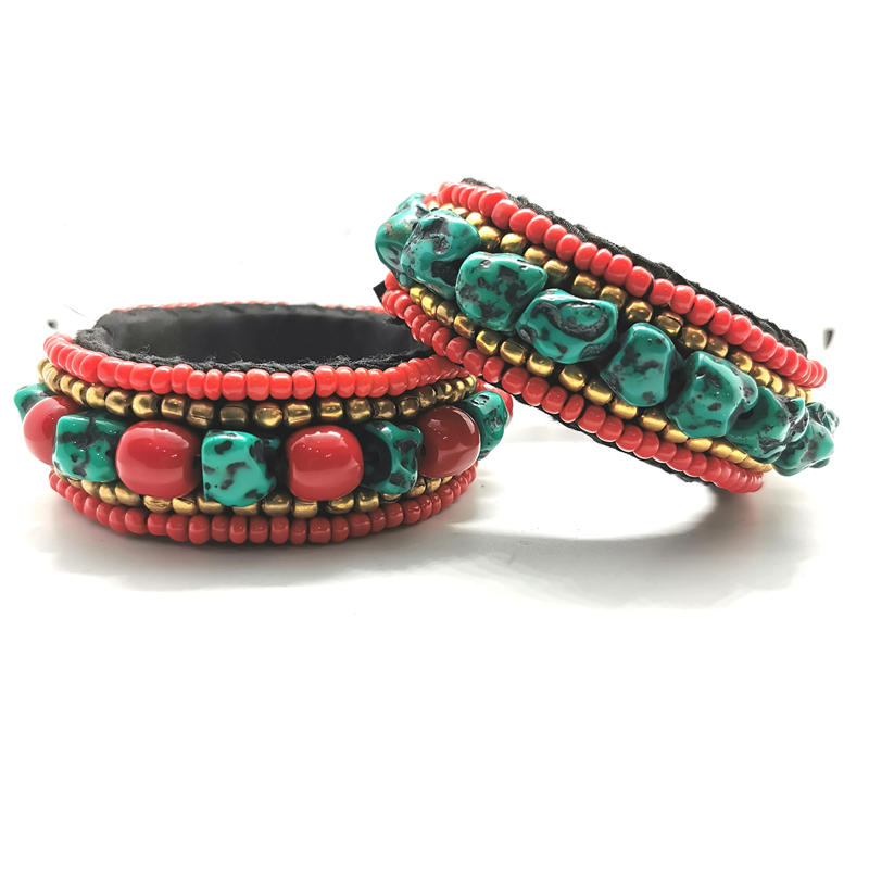 Tibetan Ethnic Handmade Bangle - Ethnic Fashion Com ulasan dan harga
