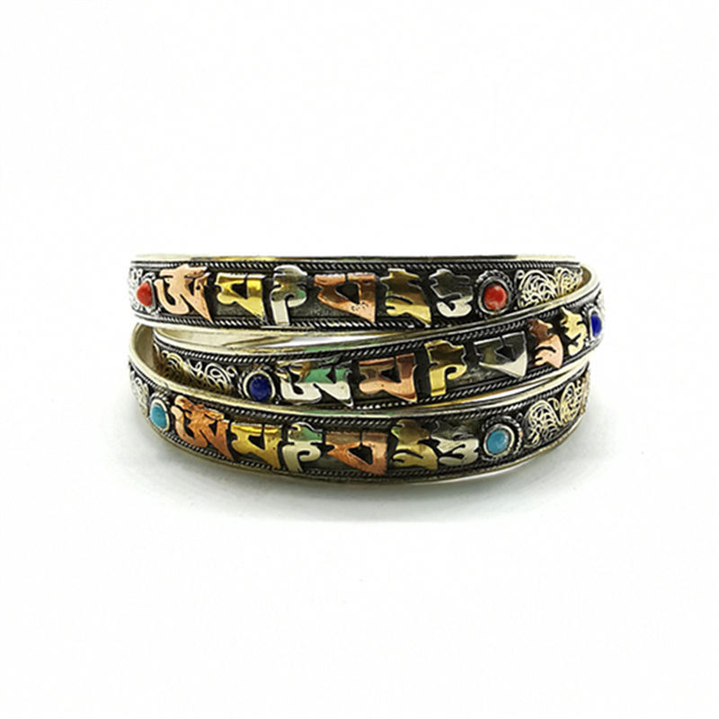 Tibetan Mantras Amulet Open Cu - Ethnic Fashion Com ulasan dan harga