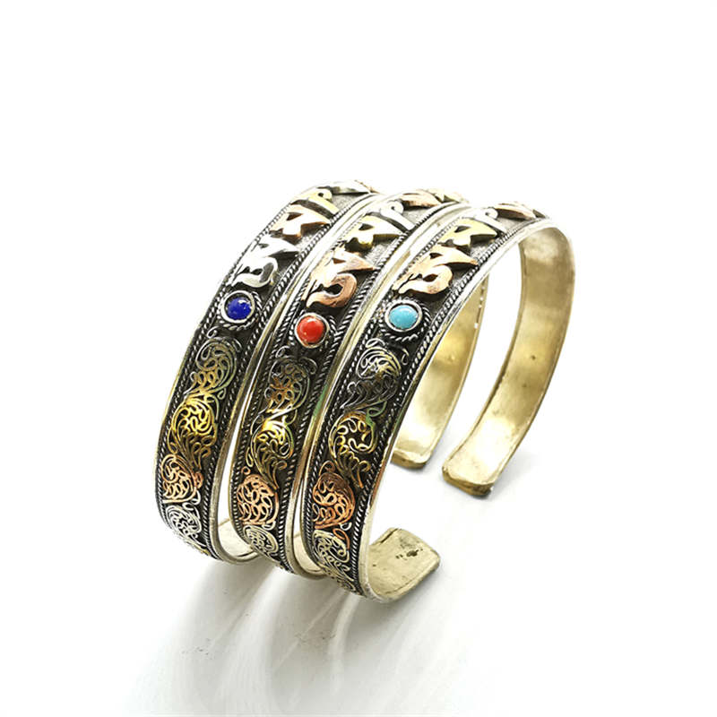 Tibetan Mantras Amulet Open Cu - Ethnic Fashion Com ulasan dan harga