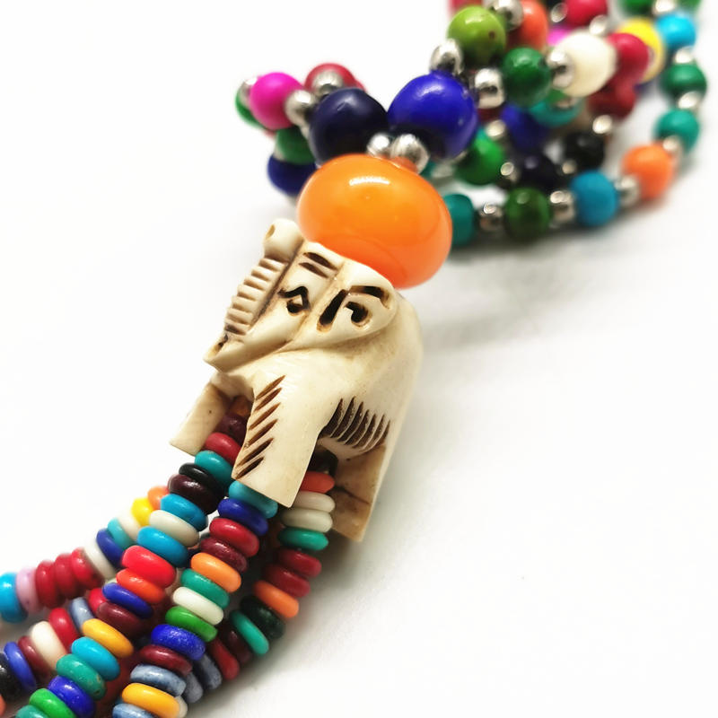 Tibetan Jewelry Rainbow Yak Bo - Ethnic Fashion Com ulasan dan harga