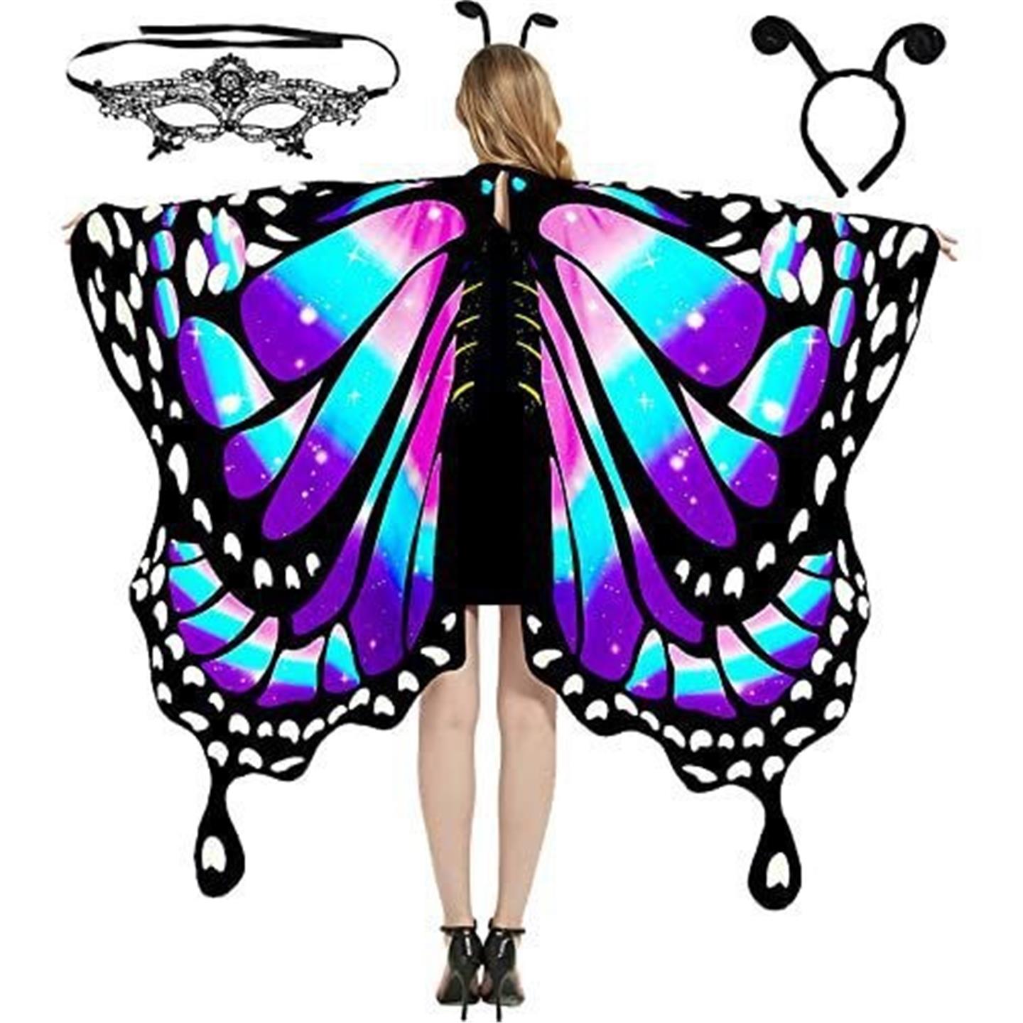 Halloween  Gradient Cape Costu - Ethnic Wear Fashion Brand ulasan dan harga