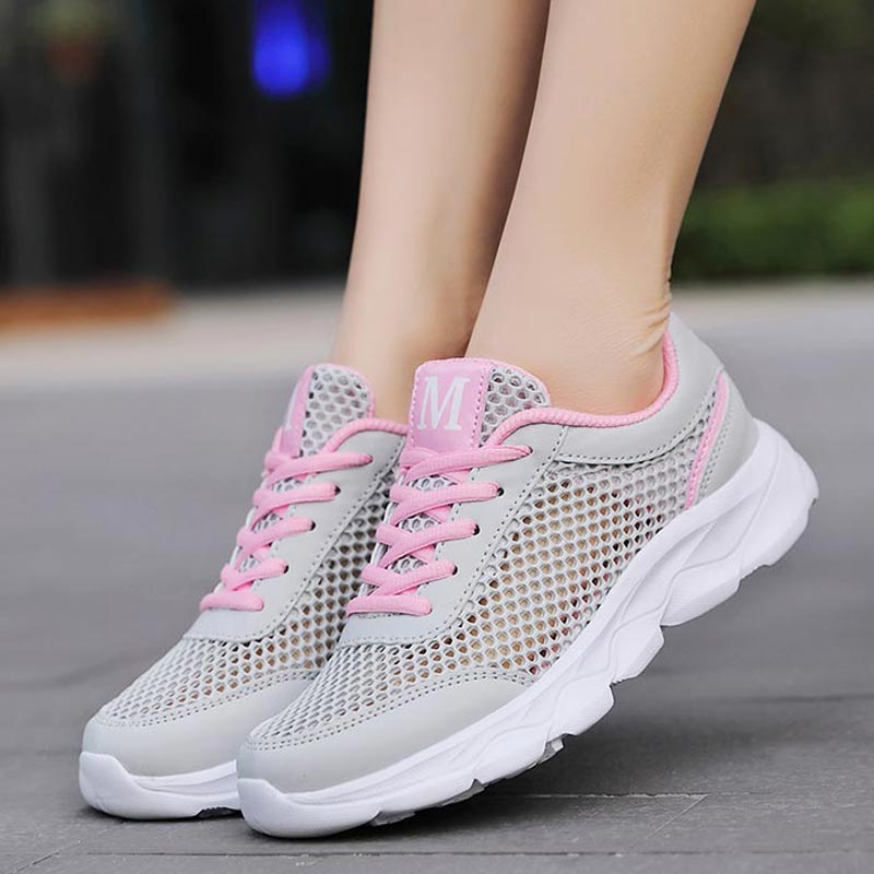 Summer Breathable Sneakers Wom - Ethnic Fashion Online Shopping ulasan dan harga