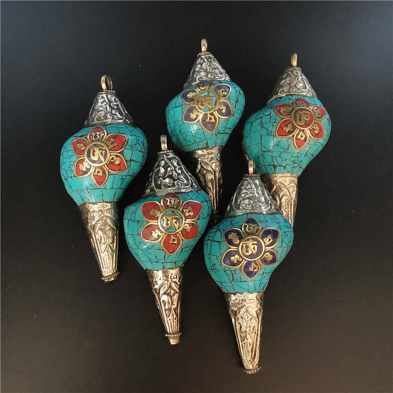 Natural Seashell Crafts Pendan - Ethnic Fashion Com ulasan dan harga