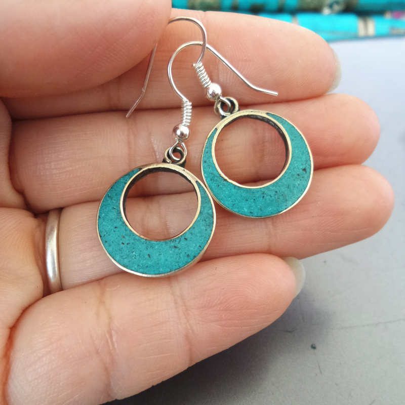 Ethnic Vintage Earring Circle  - Ethnic Fashion Com ulasan dan harga