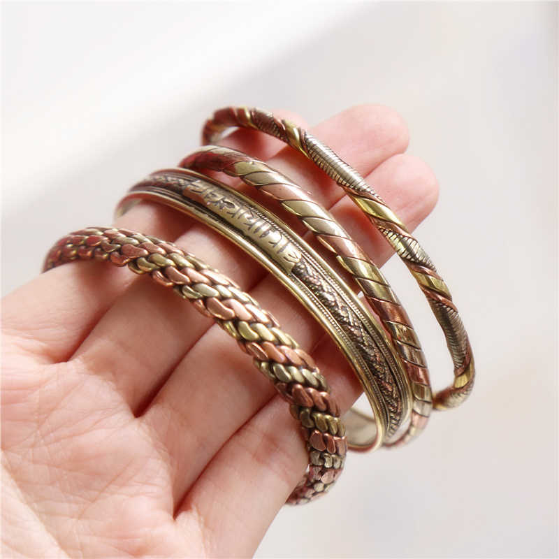 Indian Jewelry Red Copper Wrap - Ethnic Fashion Com ulasan dan harga