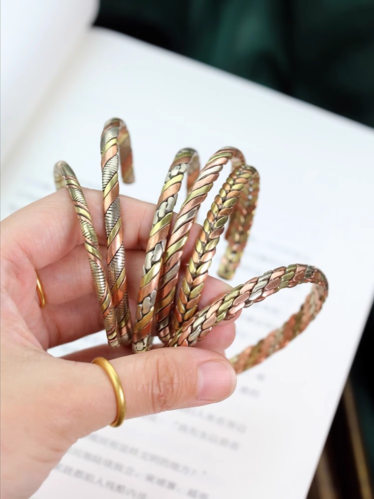 Indian Jewelry Red Copper Wrap - Ethnic Fashion Com ulasan dan harga