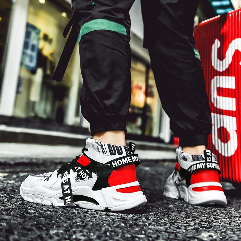 Large Size High Top Chunky Man - Ethnic Fashion Online Shopping ulasan dan harga
