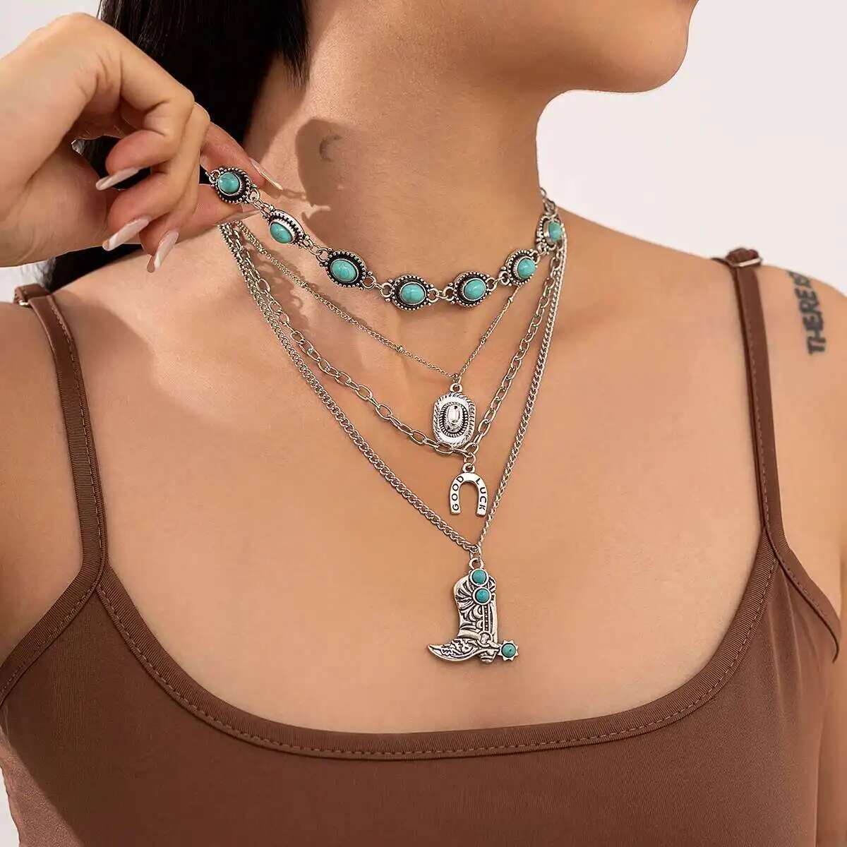 Ingemark 4Pcs/Set Ethnic Blue  - Ethnic Fashion Trends 2025 ulasan dan harga