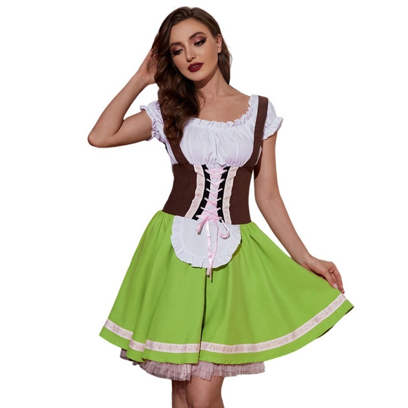 New Green National Style Beer  - Ethnic Fashion Dress ulasan dan harga