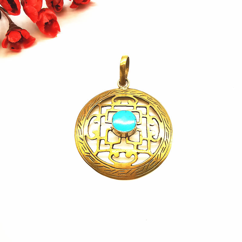 Tibetan Jewelry Mandala Holly  - Ethnic Fashion Com ulasan dan harga