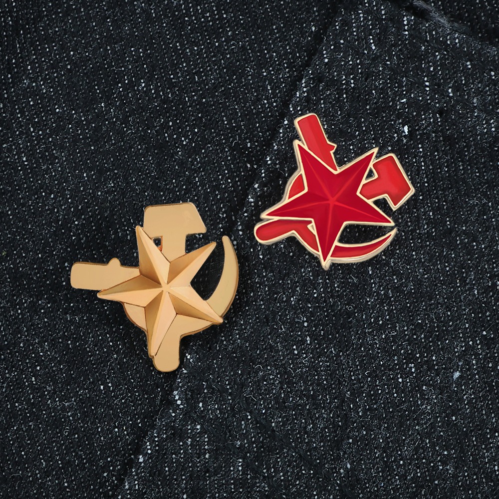 Ethnic Enamel Five-pointed Sta - Ethnic Fashion Logo ulasan dan harga