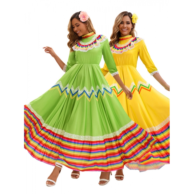 Women's Ethnic Dance Dress wit - Ethnic Fashion Trends 2025 ulasan dan harga