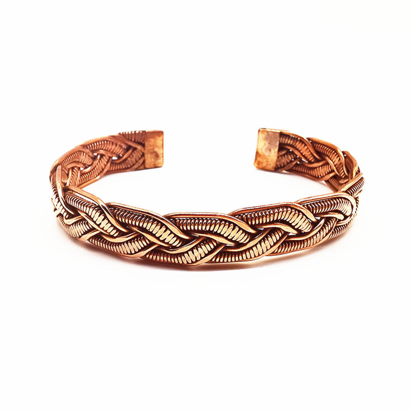 Red Copper Wristed Open Cuff W - Ethnic Fashion Com ulasan dan harga