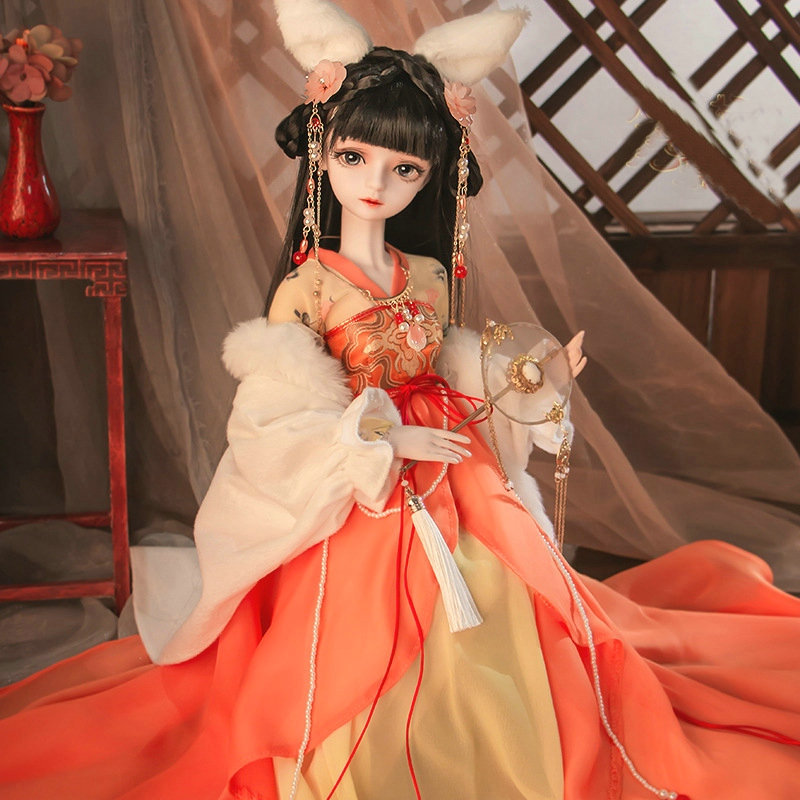 Handmade 1/3 BJD Dolls Full Se - Ethnic Fashion Model ulasan dan harga