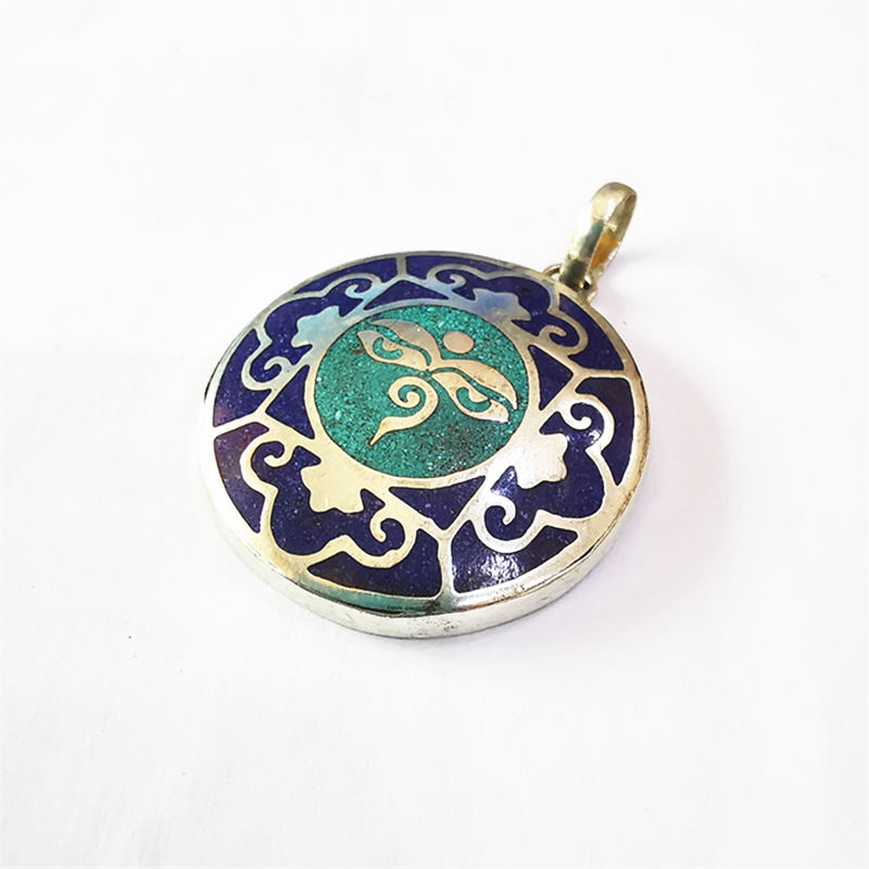 Tibetan White Metal Copper Man - Ethnic Fashion Com ulasan dan harga
