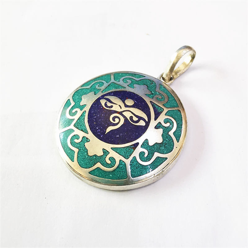 Tibetan White Metal Copper Man - Ethnic Fashion Com ulasan dan harga